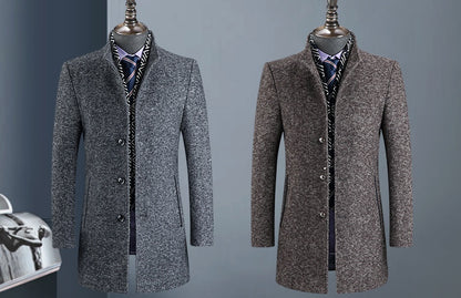 Winter wool thickened windbreaker man Limorista