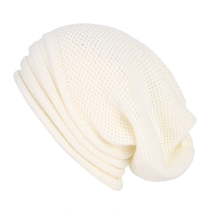 Pleated cuffed woolen hat Limorista