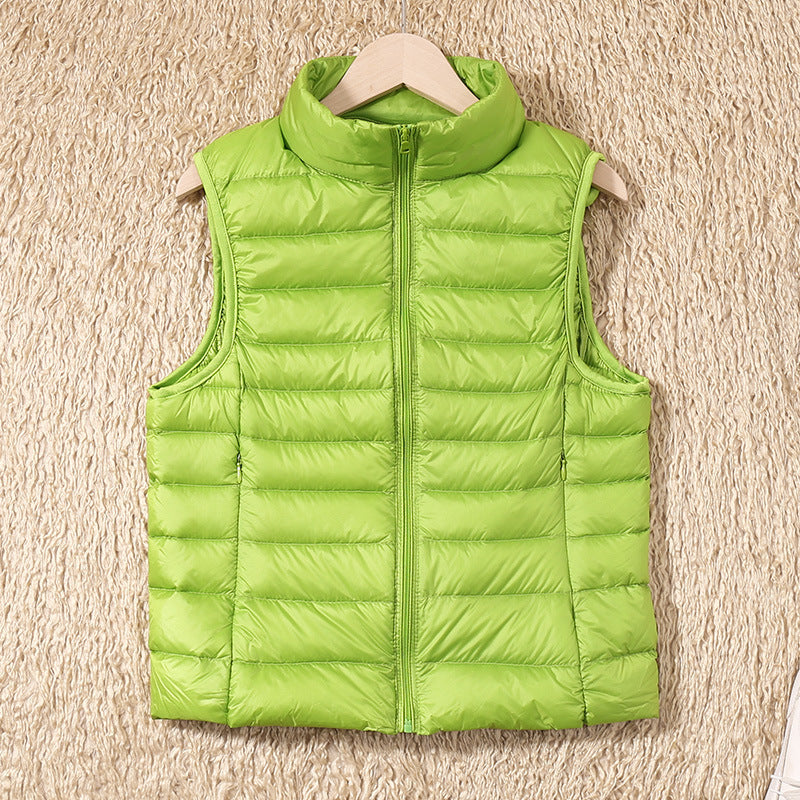 Lightweight down jacket women&