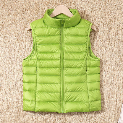 Lightweight down jacket women&
