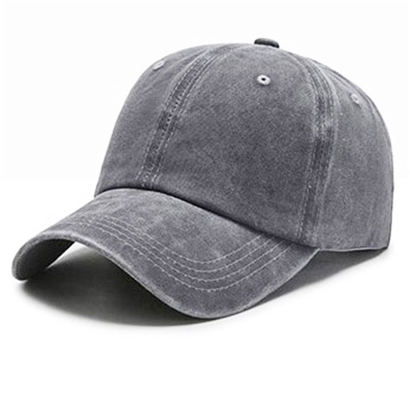 Washed Solid Color Light Board Baseball Cap For Women Limorista