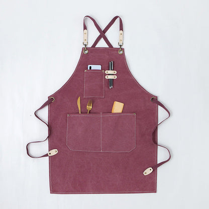 Hair Stylist Floristrestaurant Bar Work Clothes Limorista