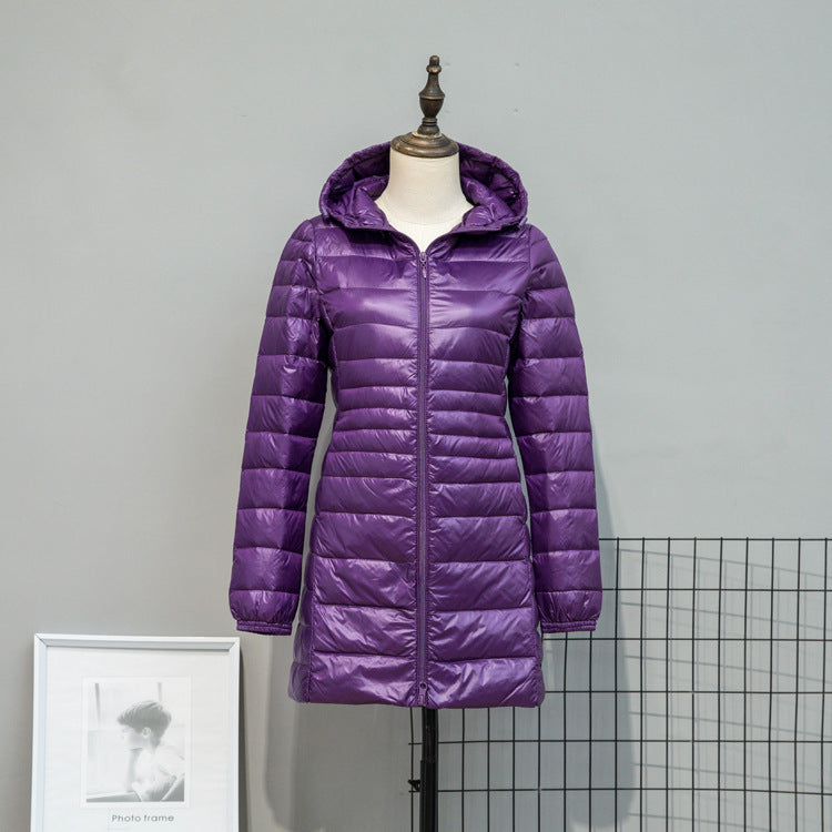 Autumn And Winter Lightweight Down Jacket Women&