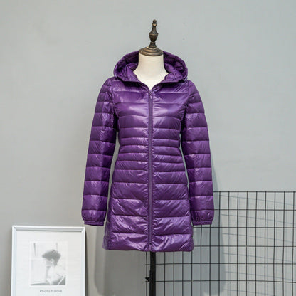 Autumn And Winter Lightweight Down Jacket Women&
