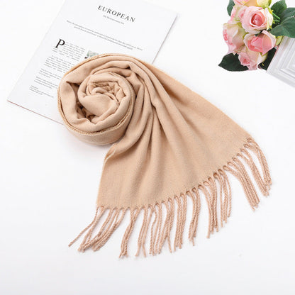 Autumn And Winter British Style Plaid Scarf Winter Limorista
