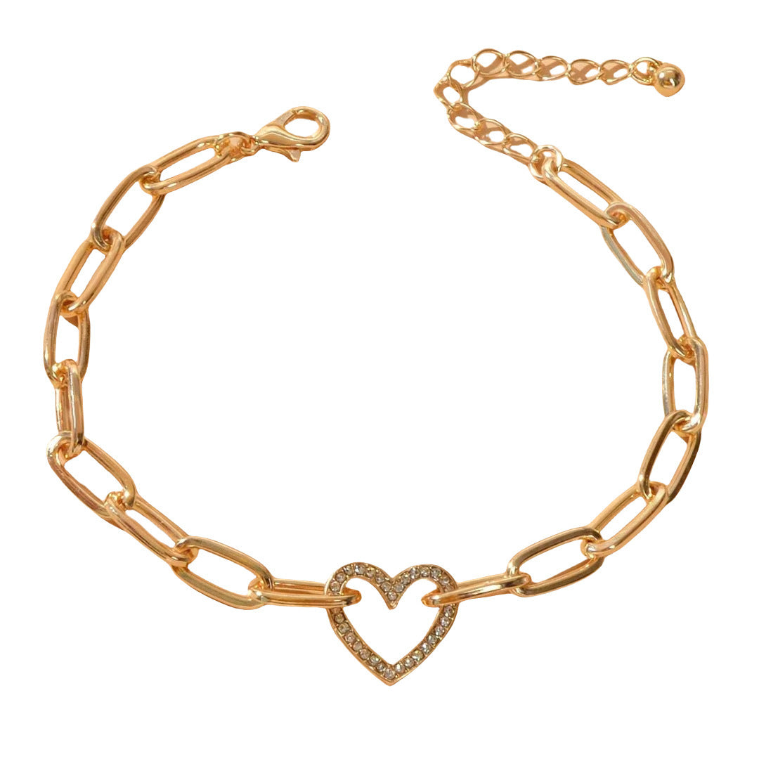 Love Pendant Clip Bracelet Street Women Limorista