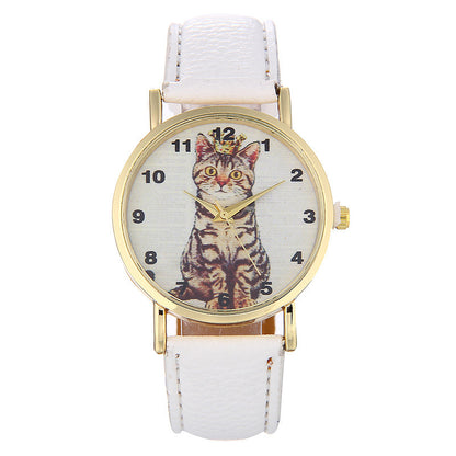 Squatting cute kitten pattern Watch Limorista