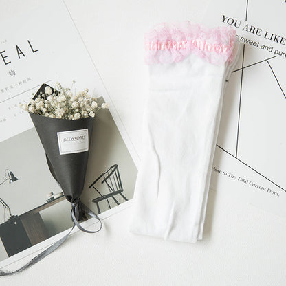 Lace over-the-knee stockings Limorista