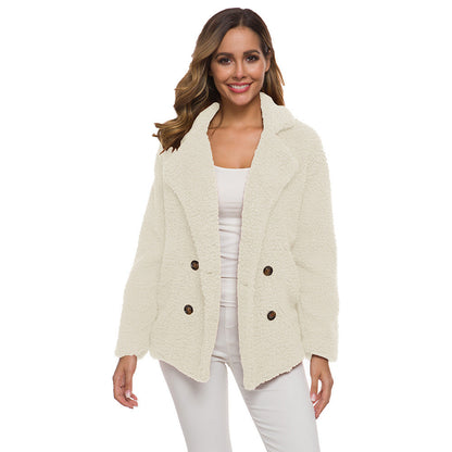 European And American Lamb Fleece Thickened Women&