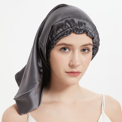 Silk Long Tube Nightcap Hair Care Thermal Heat Cap Limorista
