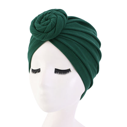 European And American Popular Donut Head Scarf Hat Limorista