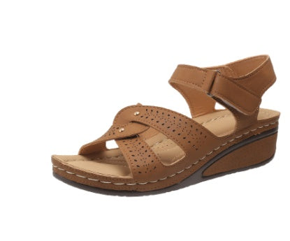 Retro Casual Flower Line Shaped Women&