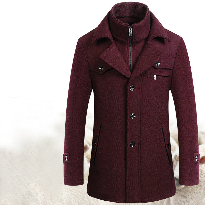 Wool jacket men&