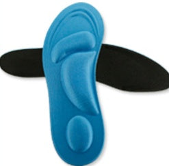 Soft Insole High Heel Shoe Pad Men Women 4D Sport Sponge Pain Relief Insert Cushion Pad Shoe Insoles 1Pair Limorista