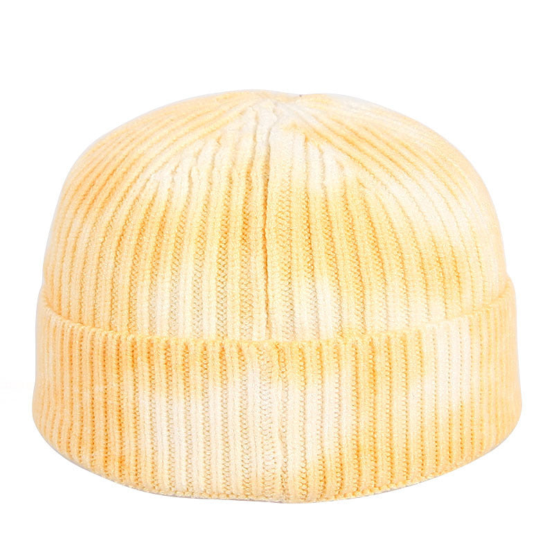 Tie-dye printed knitted hat Limorista