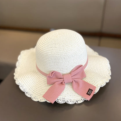 Girls Summer New Straw Hat Bag Set Limorista