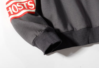 Graffiti alphabet print hoodie sweatshirt Limorista