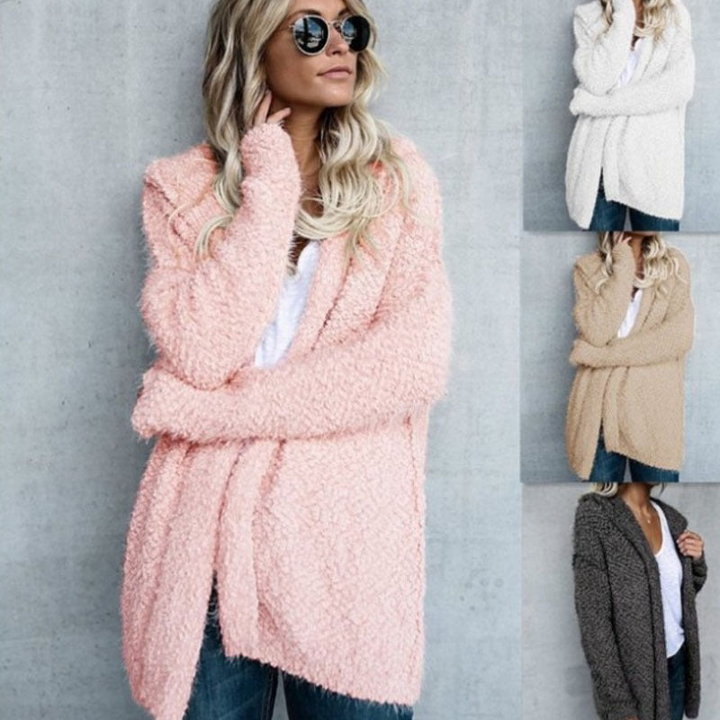 Fashion Hooded Cardigan Jacket Jacket Women Limorista