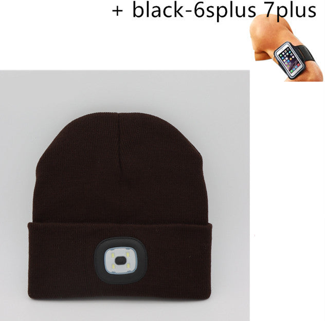 LED luminous knitted hat Limorista