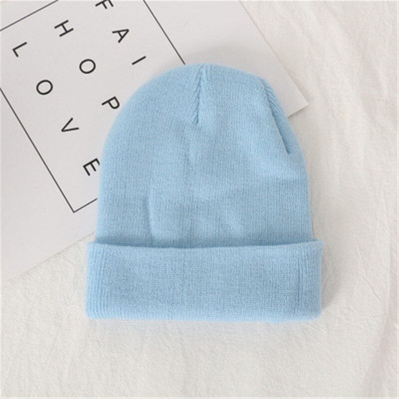 Knitted wool hat autumn and winter Limorista