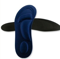 Soft Insole High Heel Shoe Pad Men Women 4D Sport Sponge Pain Relief Insert Cushion Pad Shoe Insoles 1Pair Limorista