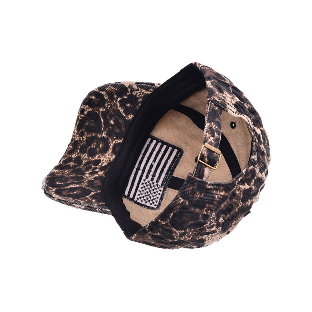 Letter Embroidery USA Flag Baseball Hat Limorista