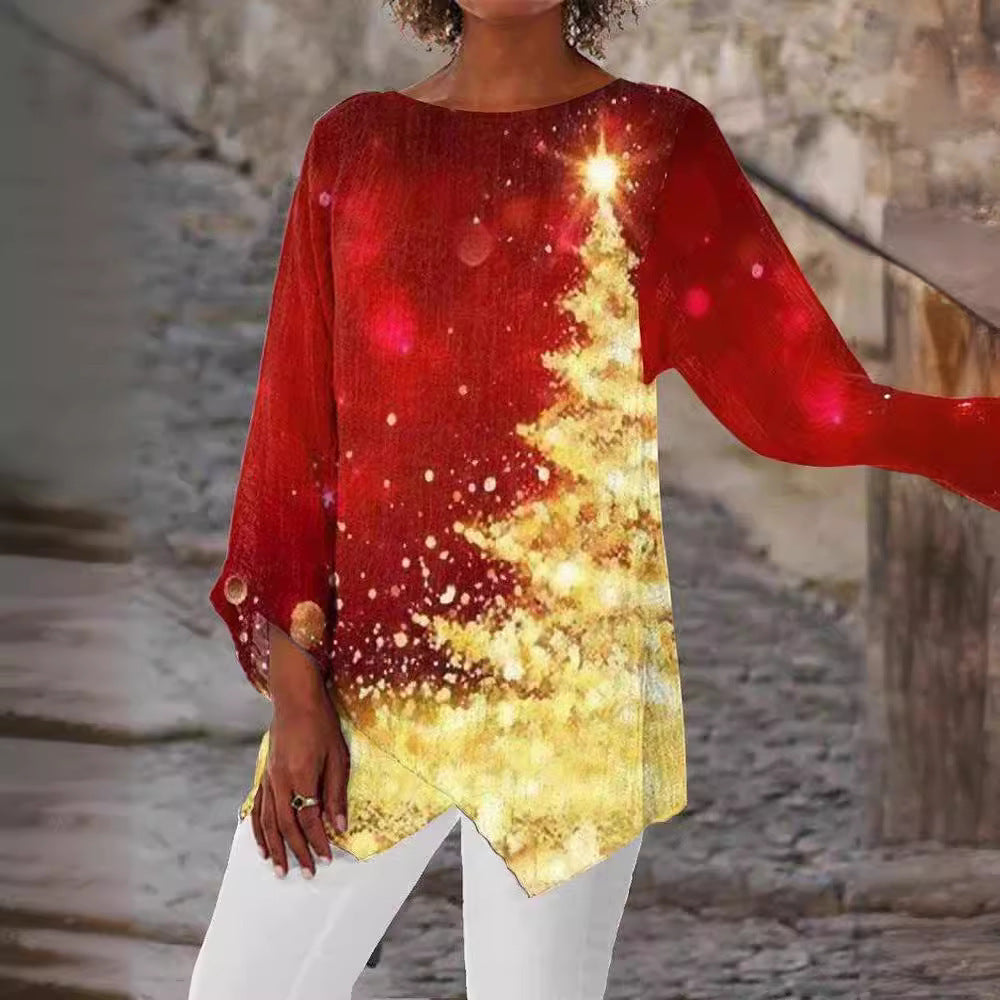 Butterfly Flying Digital Printing Women&