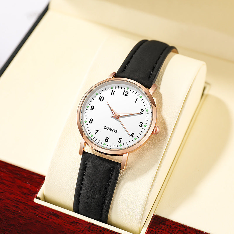 Casual Simple Digital Retro Ladies Quartz Watch Limorista