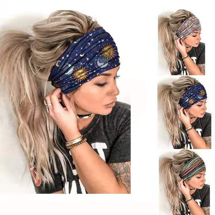 Headscarf For Women Summer New Manufacturers Yoga Width Hair Band Limorista