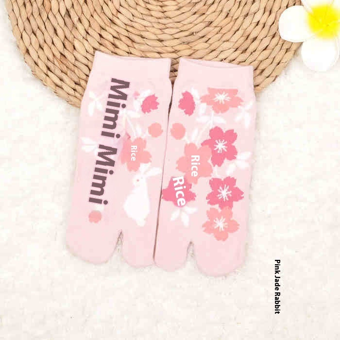 Two-toe Socks Split Toe Women&