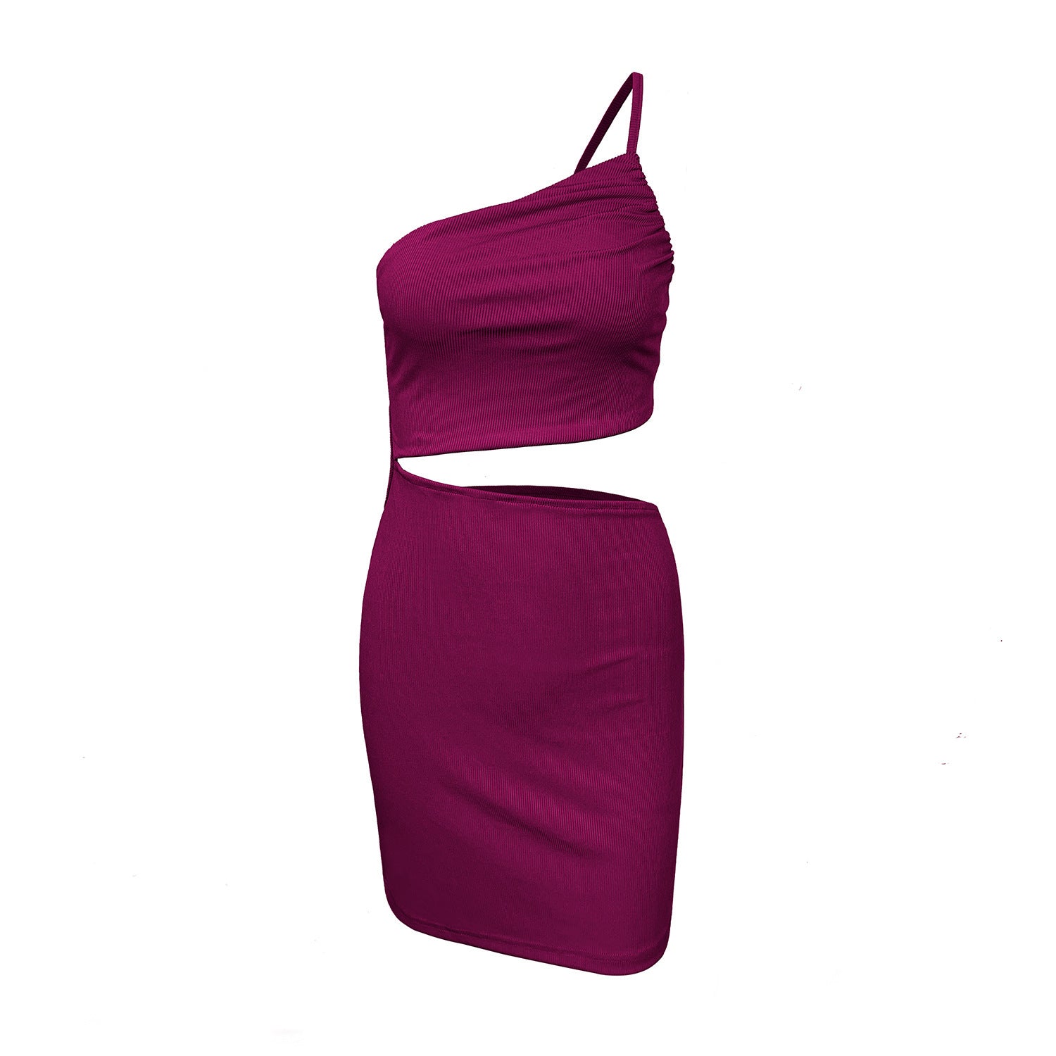 Design Sense Niche Shoulder Drawstring Dress Women Limorista