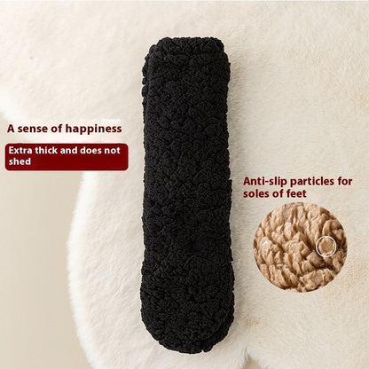 Winter Floor Socks Velvet Thicken Warm Coral Velvet Cute Socks Japanese-style Home Footwear Non-slip Socks New Year Gifts Winter Gadgets Limorista