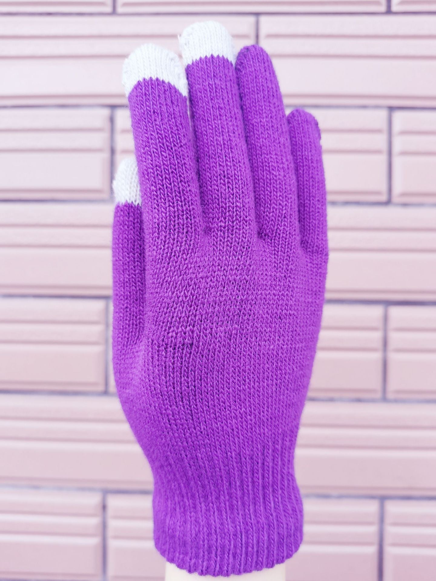 Touch screen gloves warm knit wool touch screen gloves winter touch gloves Limorista