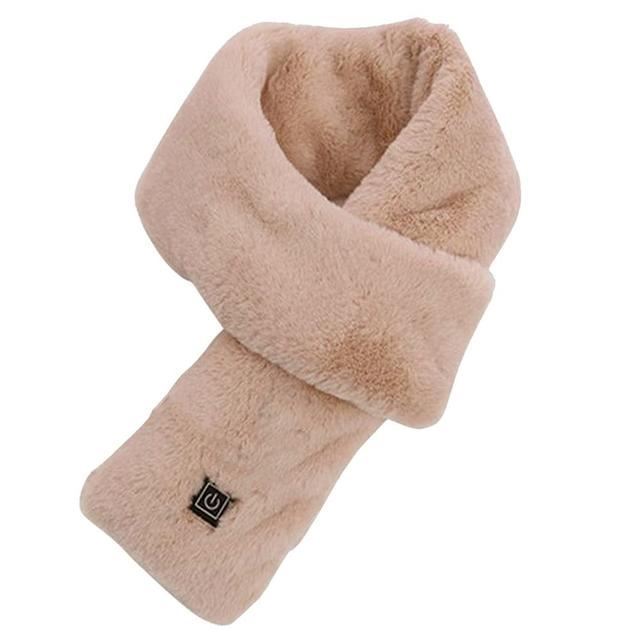Electric Ated Scarf USB Rechargeable Rabbit Hair Limorista