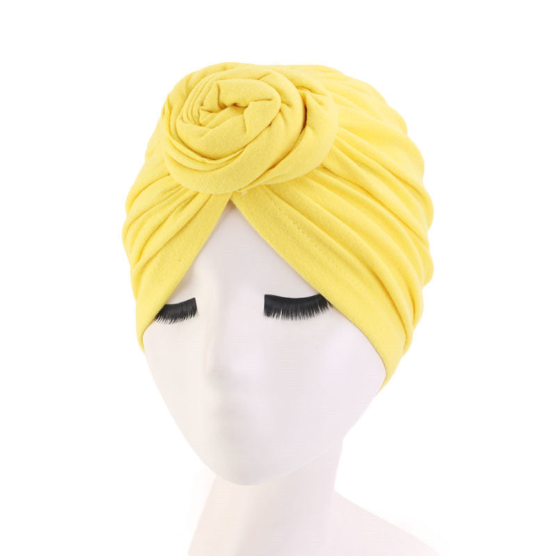 European And American Popular Donut Head Scarf Hat Limorista