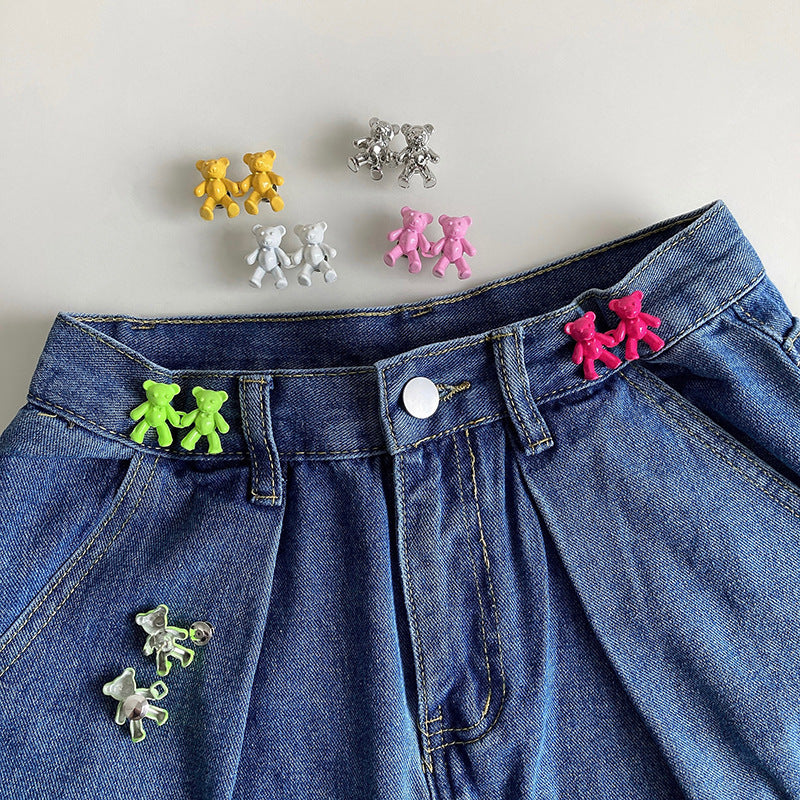 Belt Female Ornament With Jeans Change Size Lazy Wild Bear Waist-tight Artifact Invisible Belt Limorista