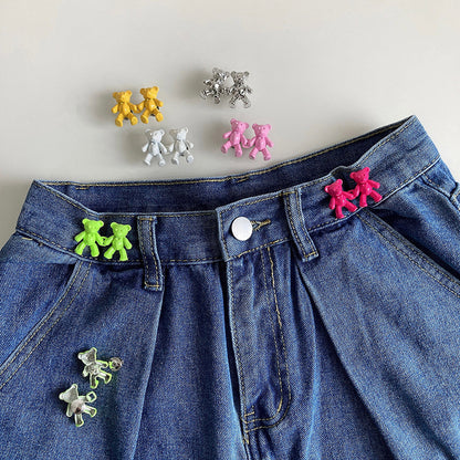 Belt Female Ornament With Jeans Change Size Lazy Wild Bear Waist-tight Artifact Invisible Belt Limorista