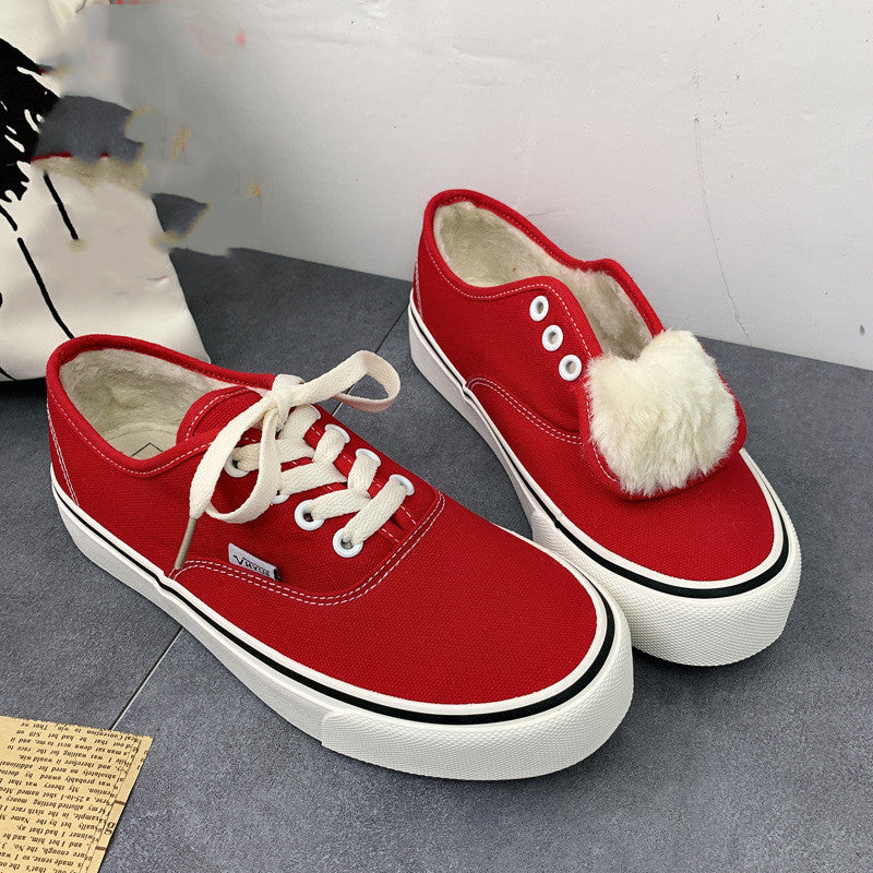 Spring New Low-top Canvas Shoes For Female Students Ins Korean Version Limorista