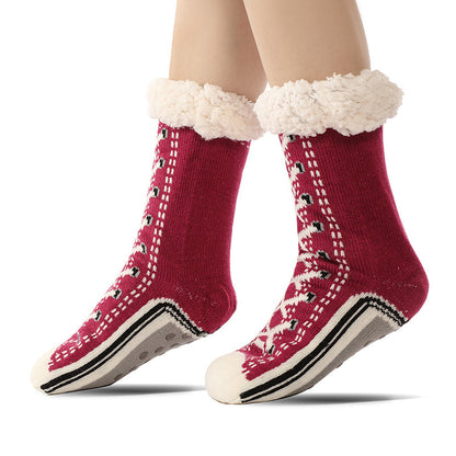 Room Berber Fleece Blanket Socks Warm Socks Women&