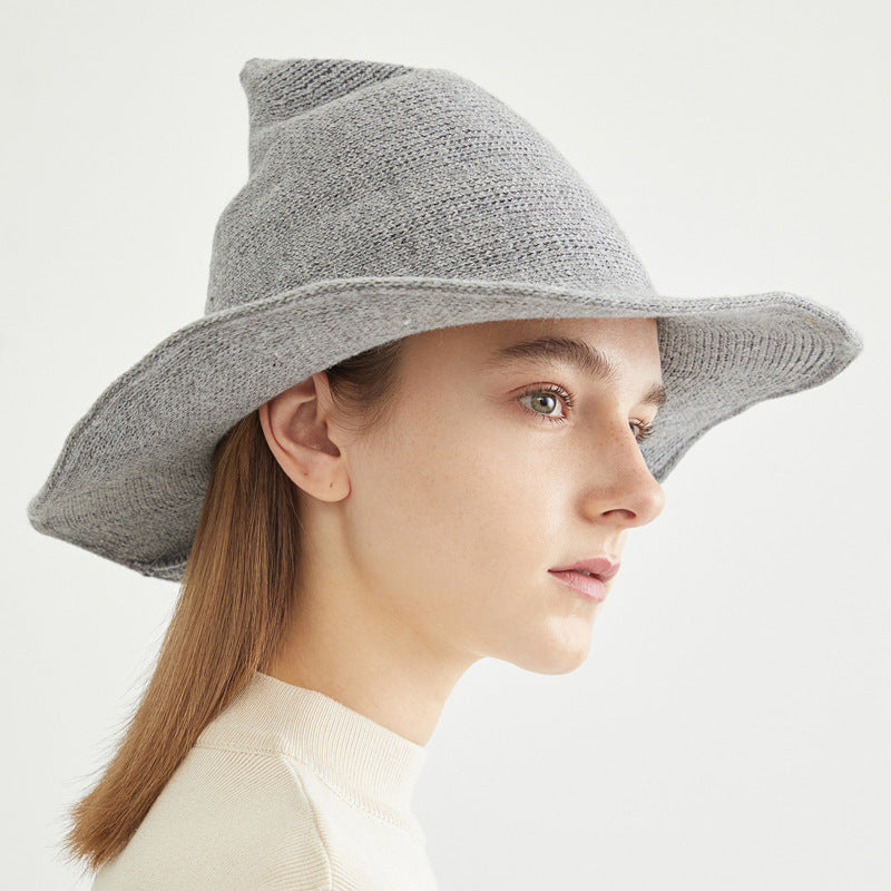 European And American Halloween Wool Wizard Hat Limorista