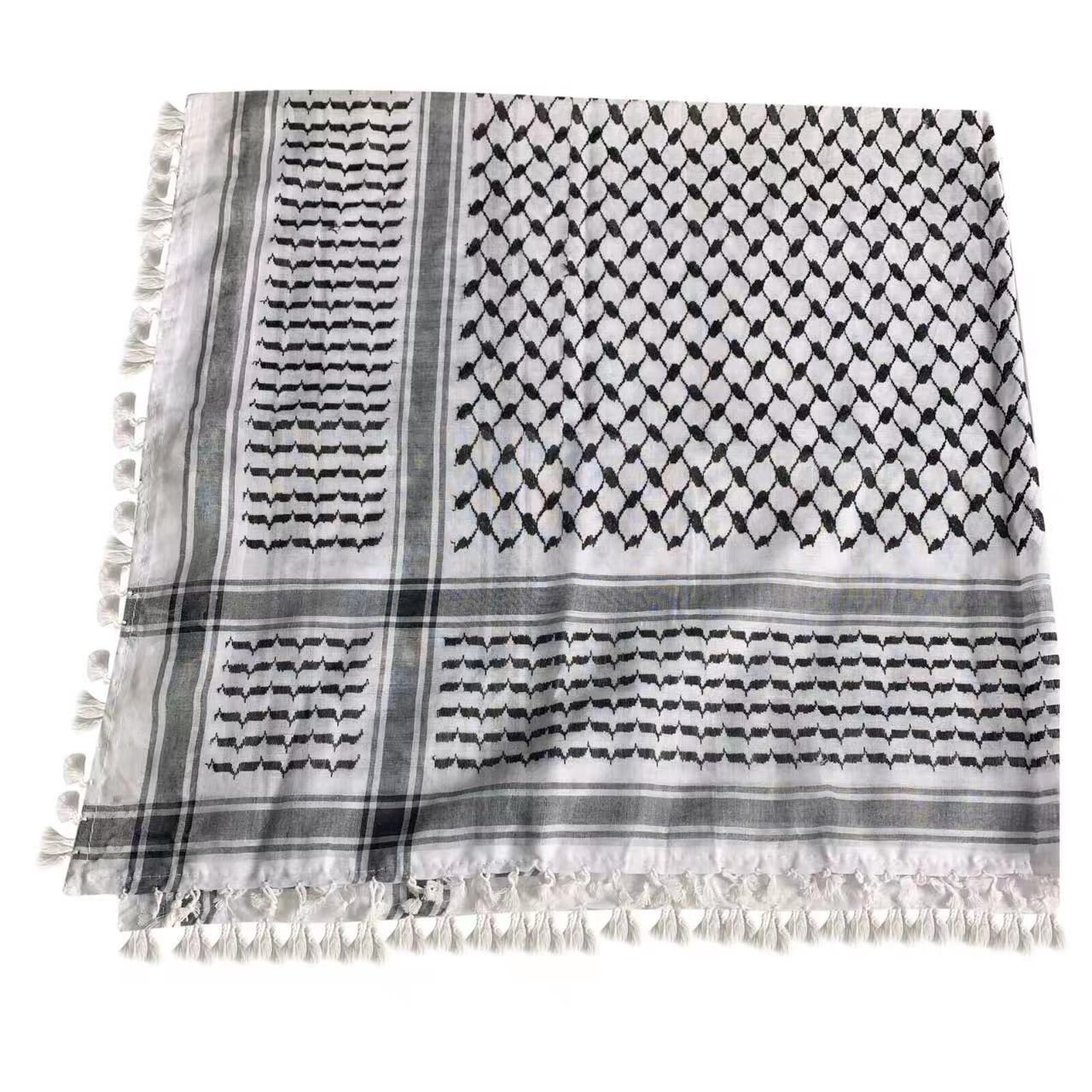 New Four-side Tassel Outdoor Tactics Headscarf Limorista