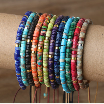 Spacer Beads Beaded Weave Bracelet Women&