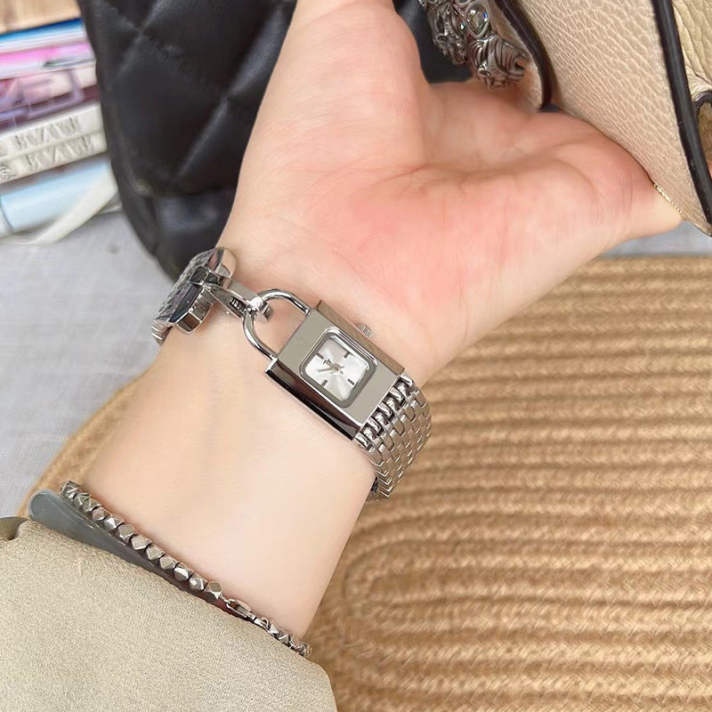 Lock Head Fashion Steel Watch Female Small Dial Limorista