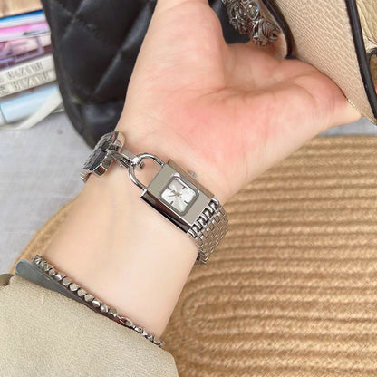 Lock Head Fashion Steel Watch Female Small Dial Limorista