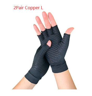 Breathable Health Care Half Finger Gloves Limorista