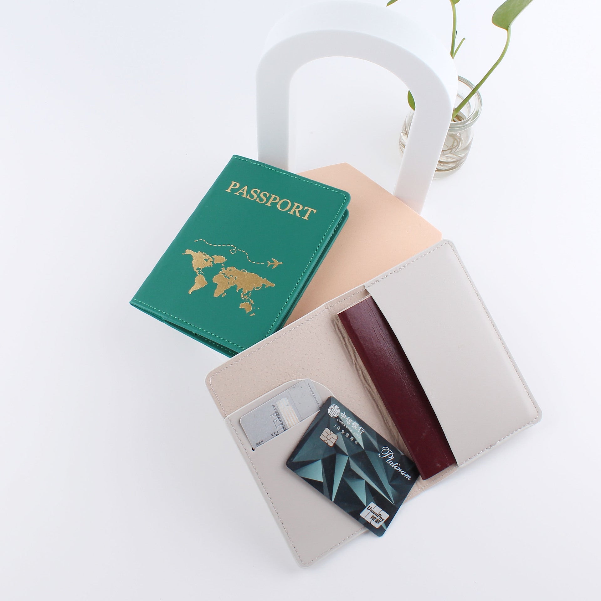 Leather Passport Holder Gift Travel Document Case Passport Protector Limorista