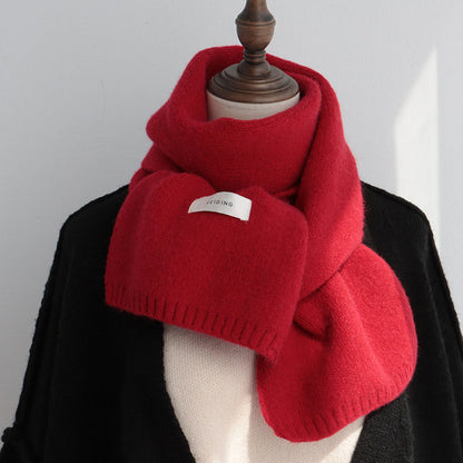 Solid Color Scarf Women&