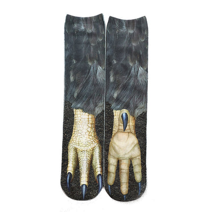 3D animal print socks Limorista