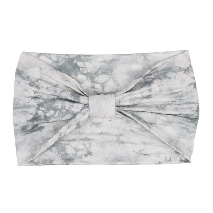 European And American New Tie-dye Sports Sweat-absorbent Hair Band Women&