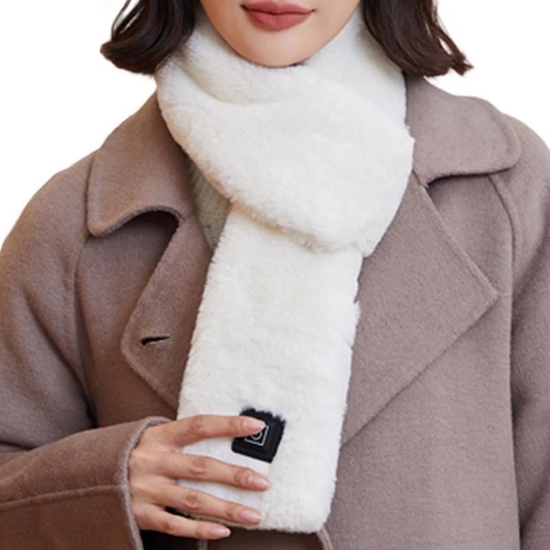 Electric Ated Scarf USB Rechargeable Rabbit Hair Limorista